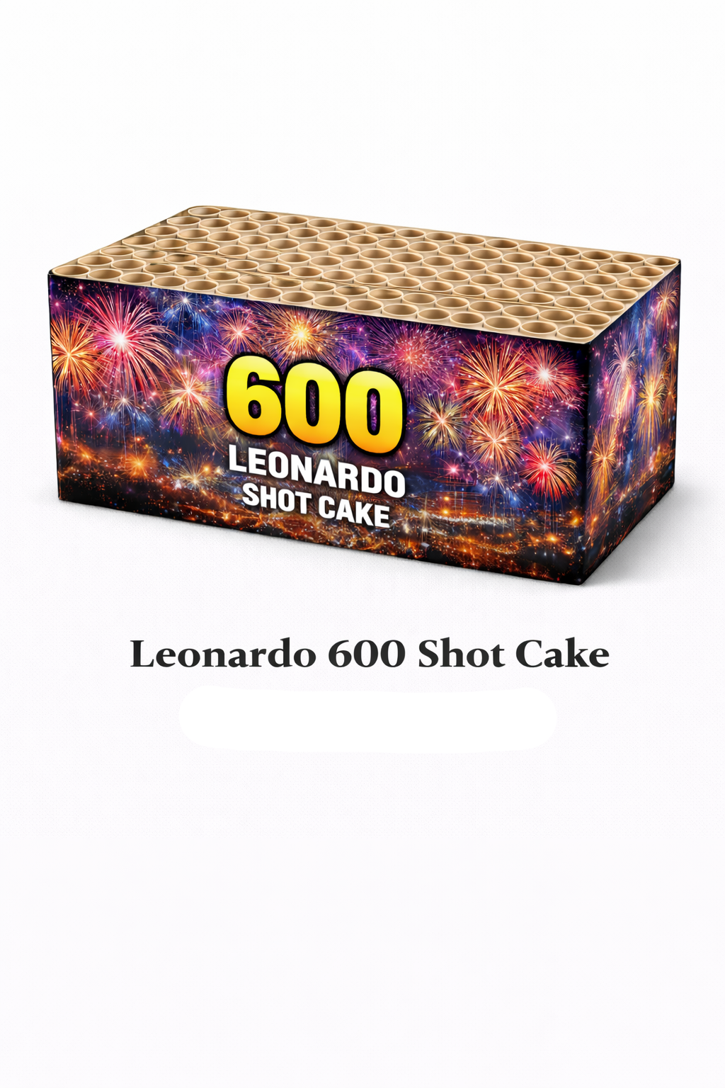 Leonardo 600 Shot Cake